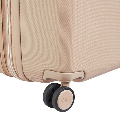 Delsey 80th Anniversary Chatelet Air 2.0 - Large Expandable Spinner - Limited Edition Beige Rose