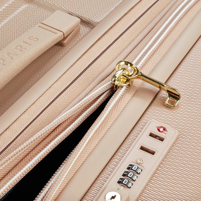 Delsey 80th Anniversary Chatelet Air 2.0 - Large Expandable Spinner - Limited Edition Beige Rose