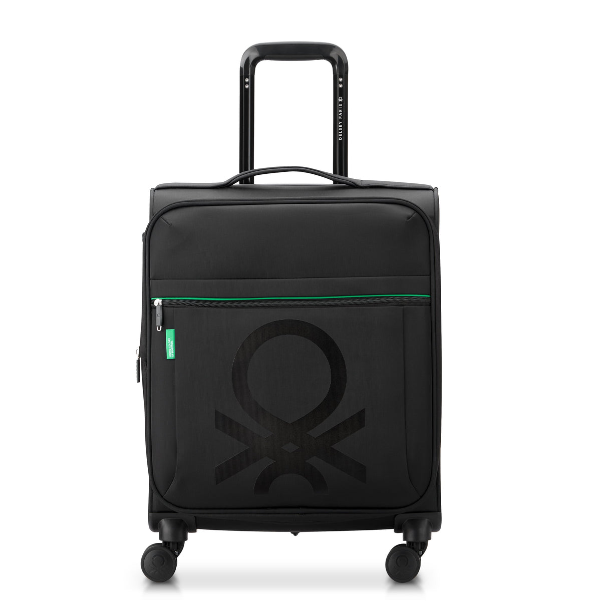 Delsey COLOR BLOCK - S Slim Expandable (55cm) - Black