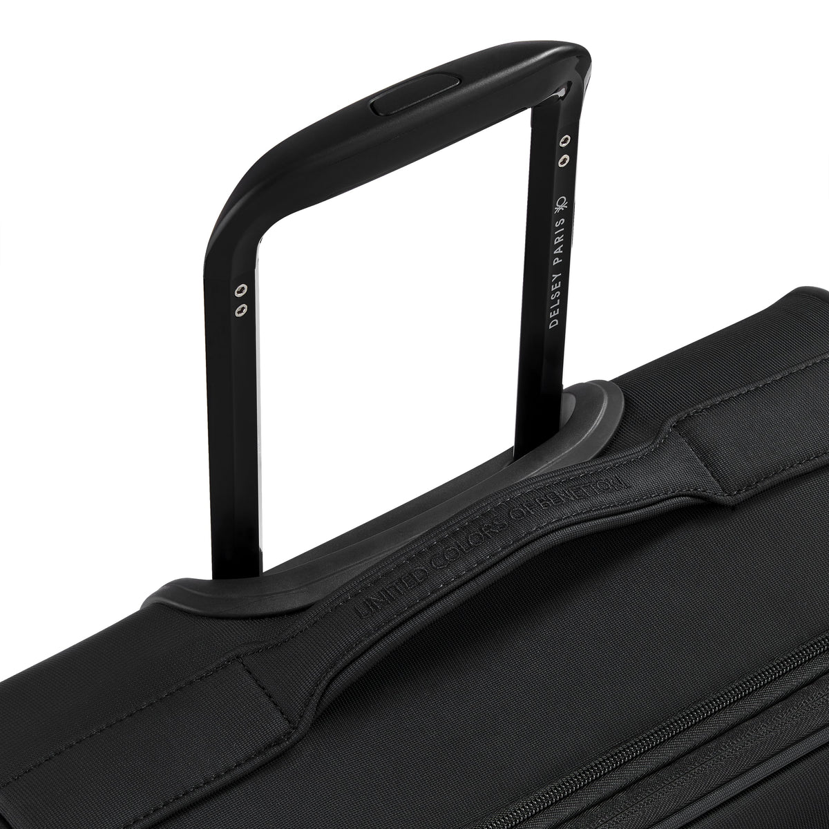 Delsey COLOR BLOCK - S Slim Expandable (55cm) - Black