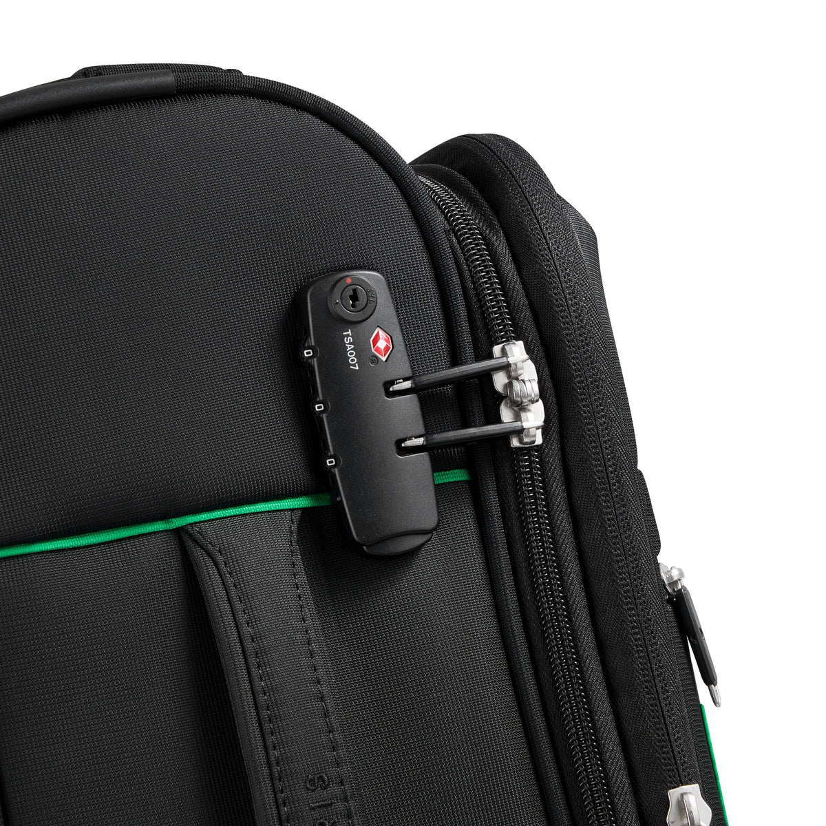 Delsey COLOR BLOCK - S Slim Expandable (55cm) - Black