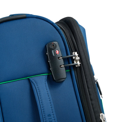 Delsey COLOR BLOCK - S Slim Expandable (55cm) - Navy