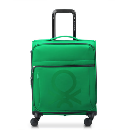 Delsey COLOR BLOCK - S Slim Expandable (55cm) - Green