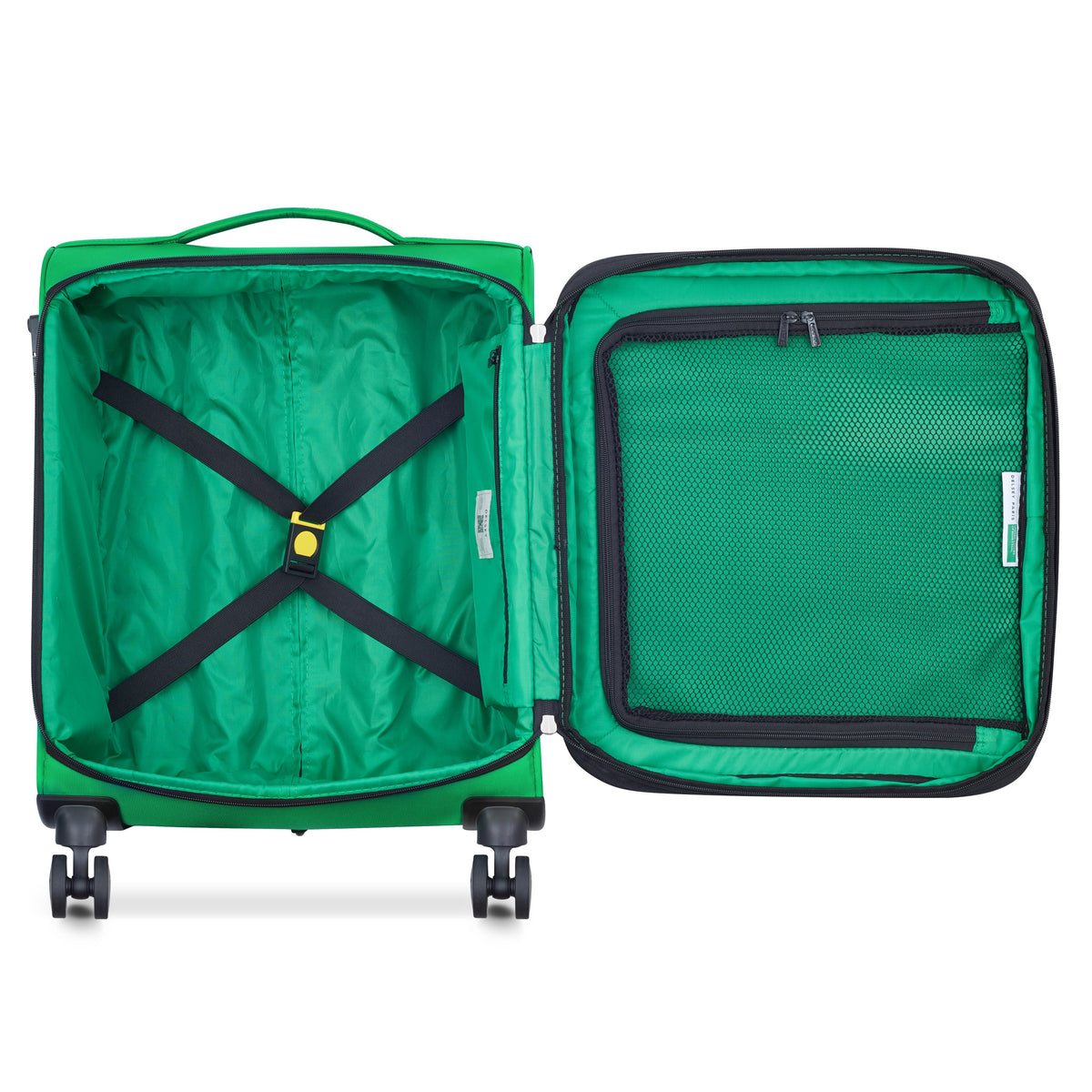 Delsey COLOR BLOCK - S Slim Expandable (55cm) - Green