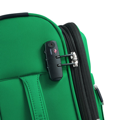 Delsey COLOR BLOCK - S Slim Expandable (55cm) - Green