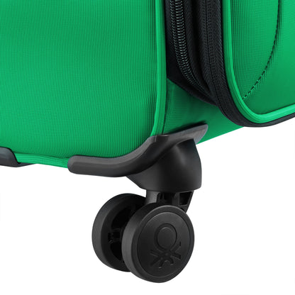 Delsey COLOR BLOCK - S Slim Expandable (55cm) - Green