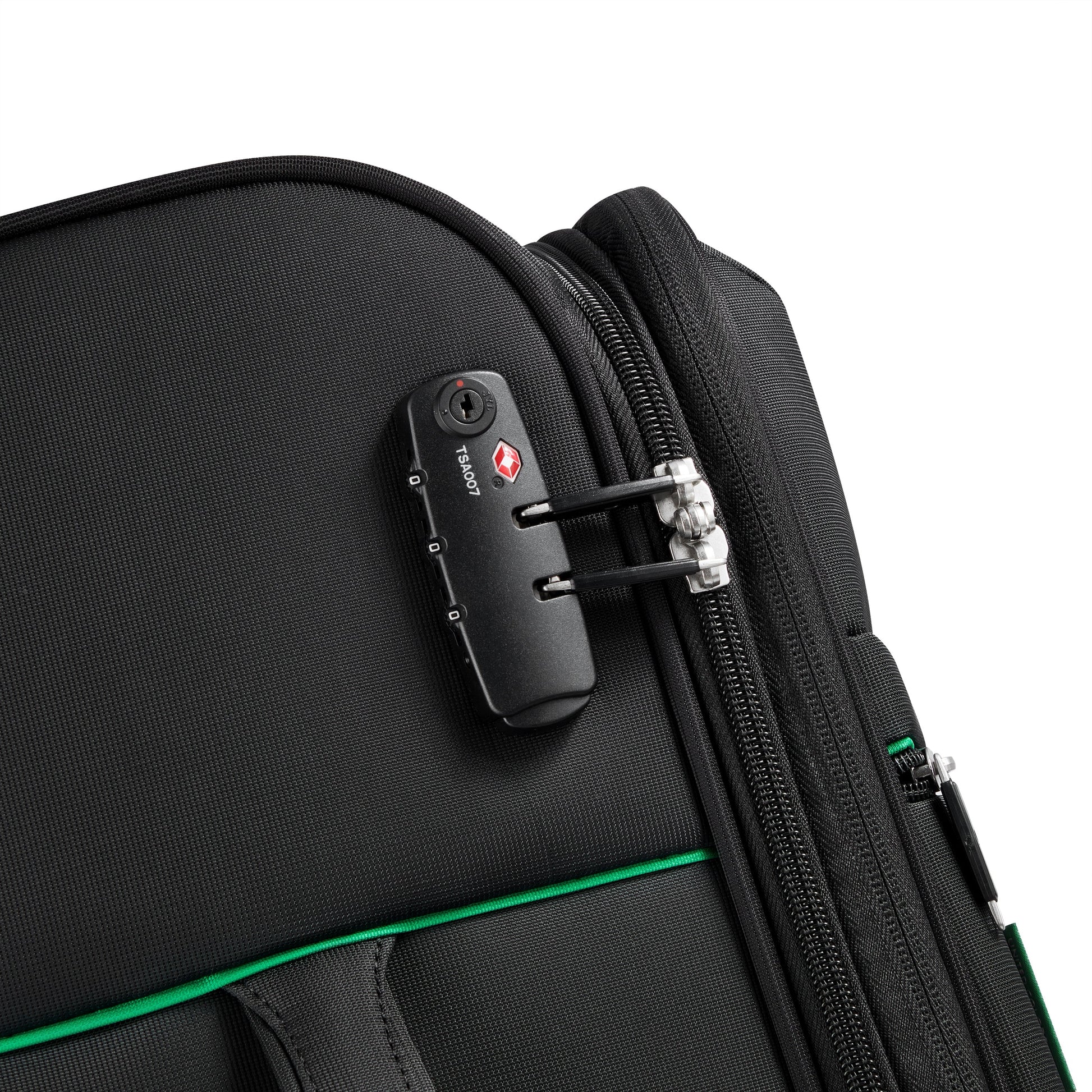 Delsey COLOR BLOCK - M Expandable (66cm) - Black