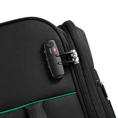 Delsey COLOR BLOCK - M Expandable (66cm) - Black