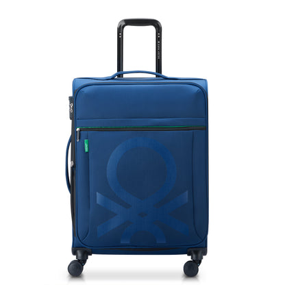 Delsey COLOR BLOCK - M Expandable (66cm) - Navy