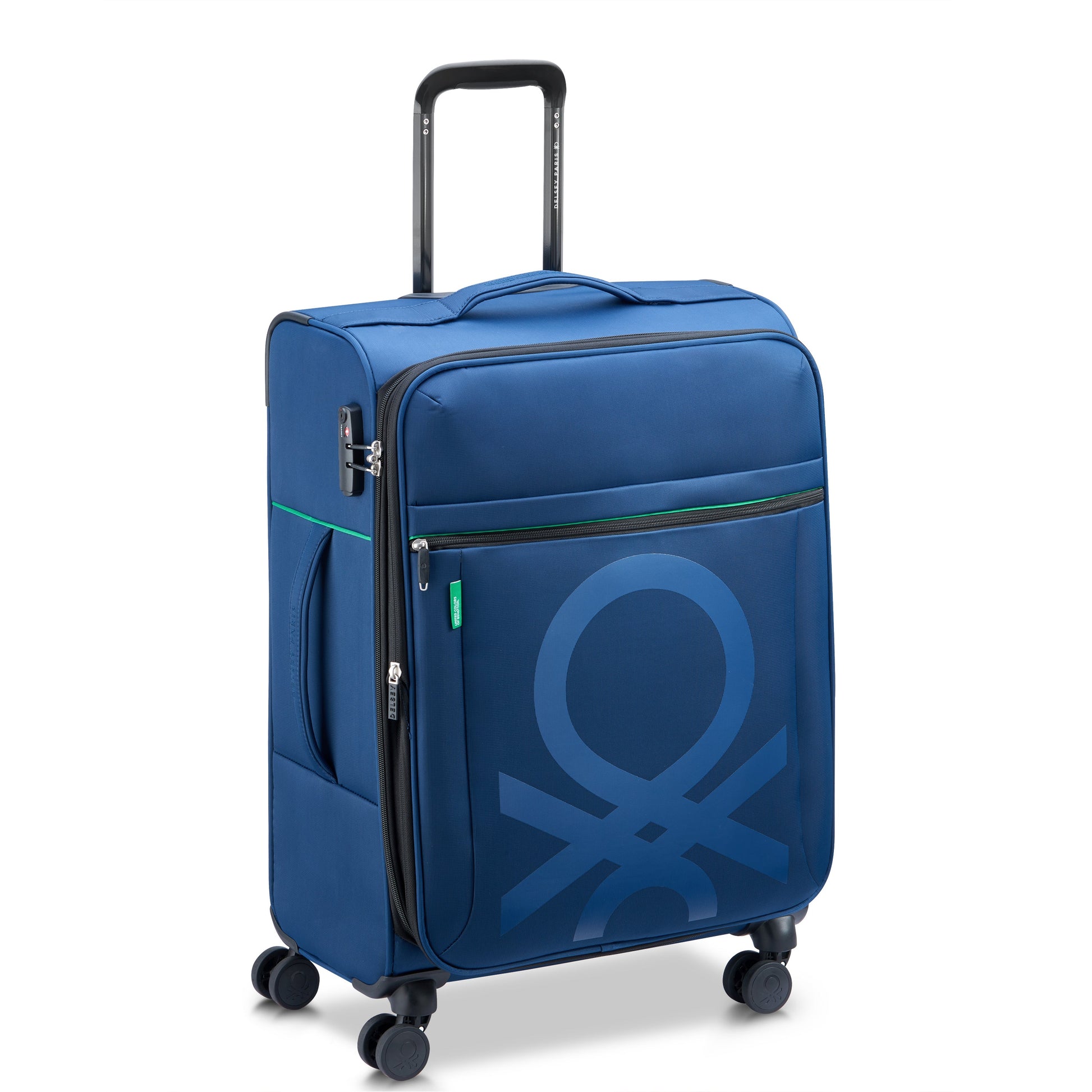 Delsey COLOR BLOCK - M Expandable (66cm) - Navy