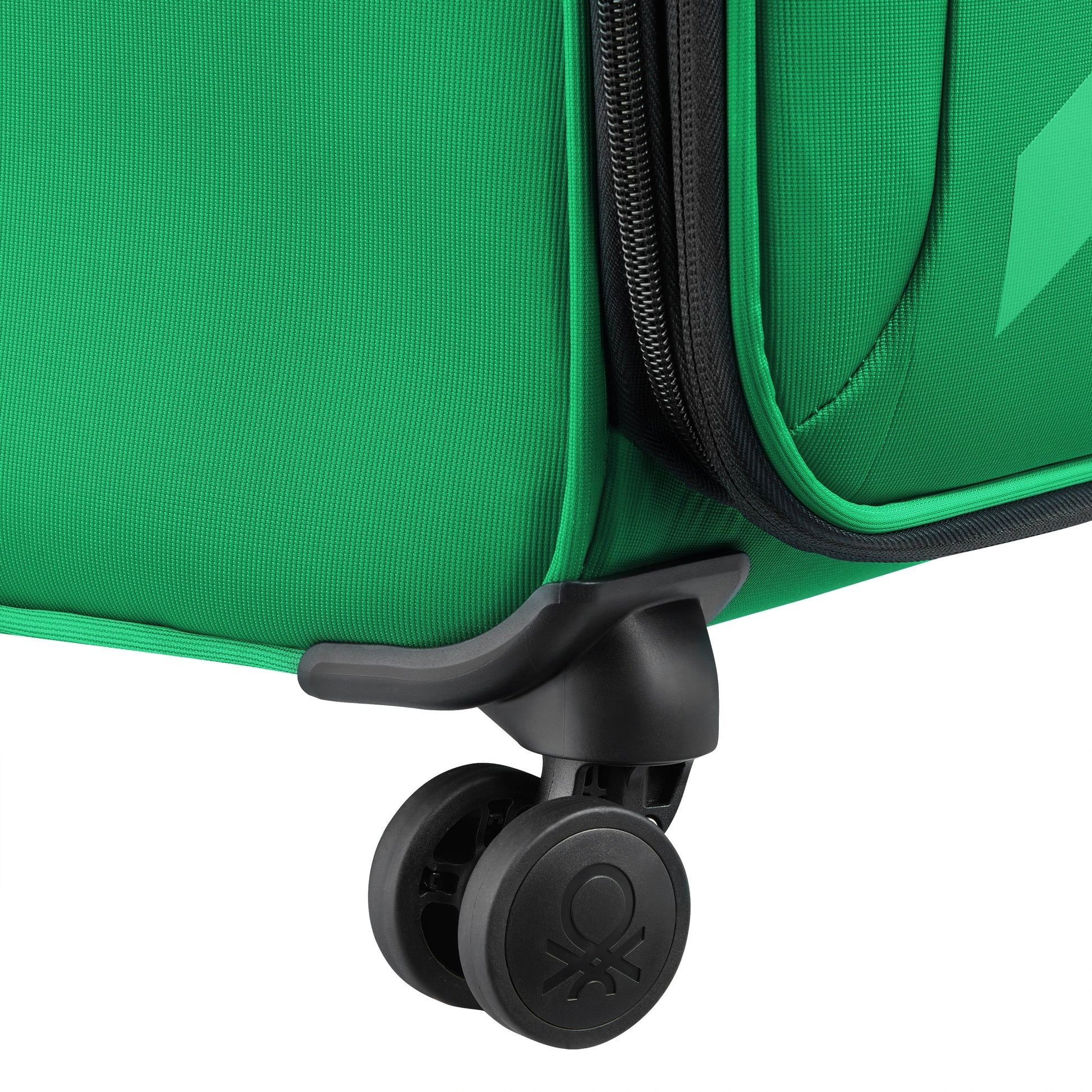 Delsey COLOR BLOCK - M Expandable (66cm) - Green