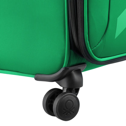 Delsey COLOR BLOCK - M Expandable (66cm) - Green