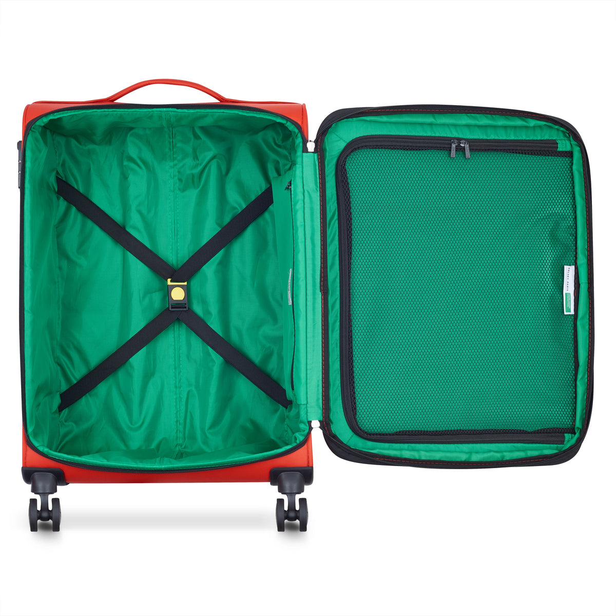 Delsey COLOR BLOCK - M Expandable (66cm) - Red