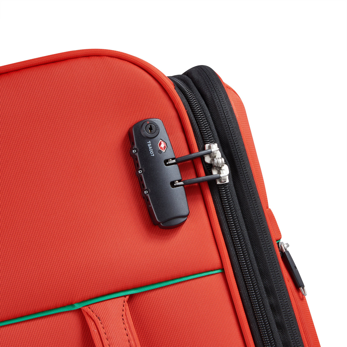 Delsey COLOR BLOCK - M Expandable (66cm) - Red
