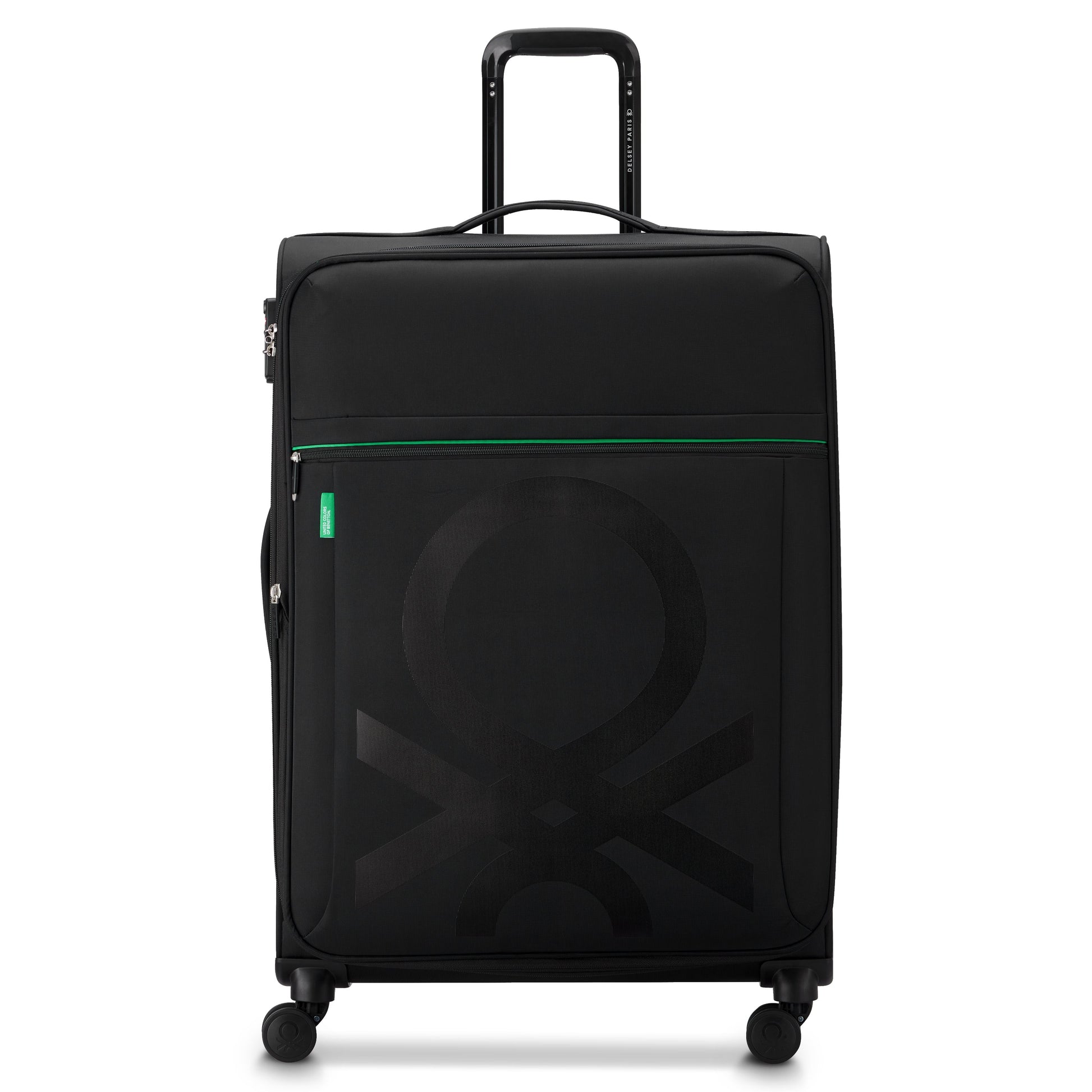 Delsey COLOR BLOCK - L Expandable (76cm) - Black