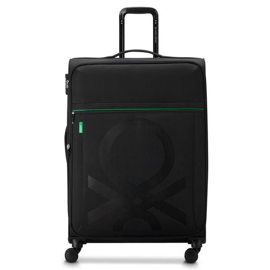 Delsey COLOR BLOCK - L Expandable (76cm) - Black