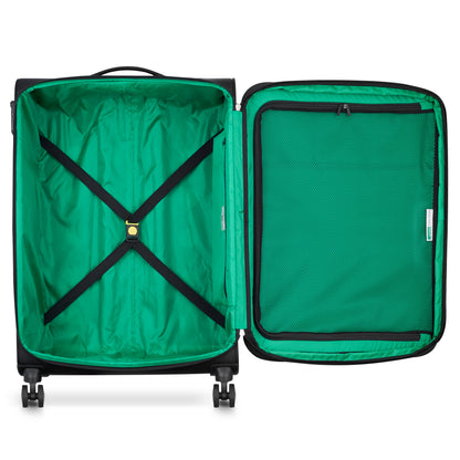 Delsey COLOR BLOCK - L Expandable (76cm) - Black