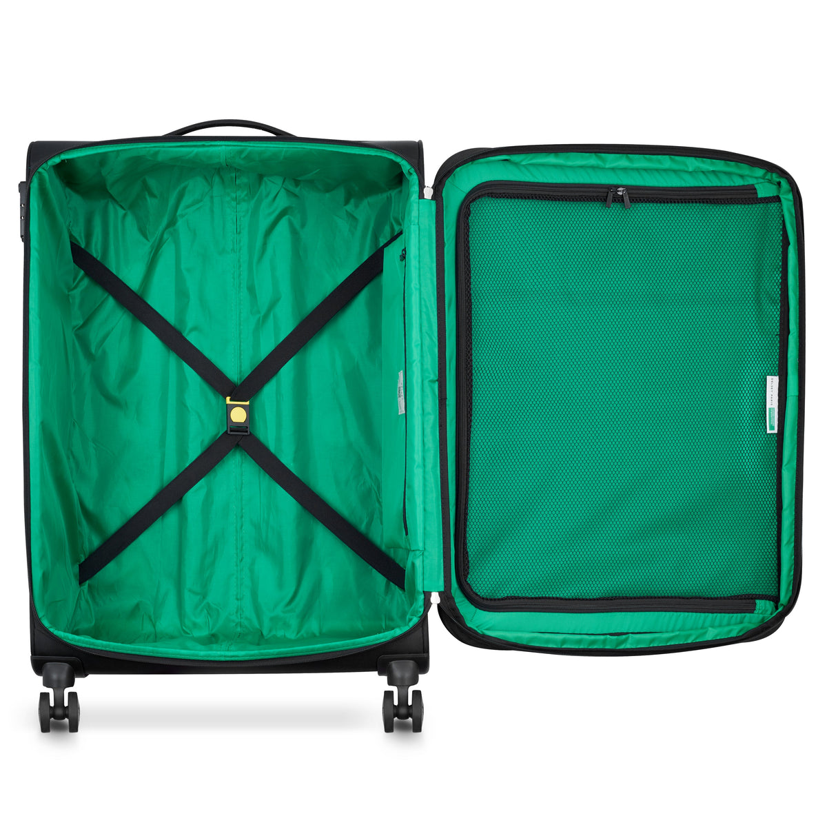 Delsey COLOR BLOCK - L Expandable (76cm) - Black