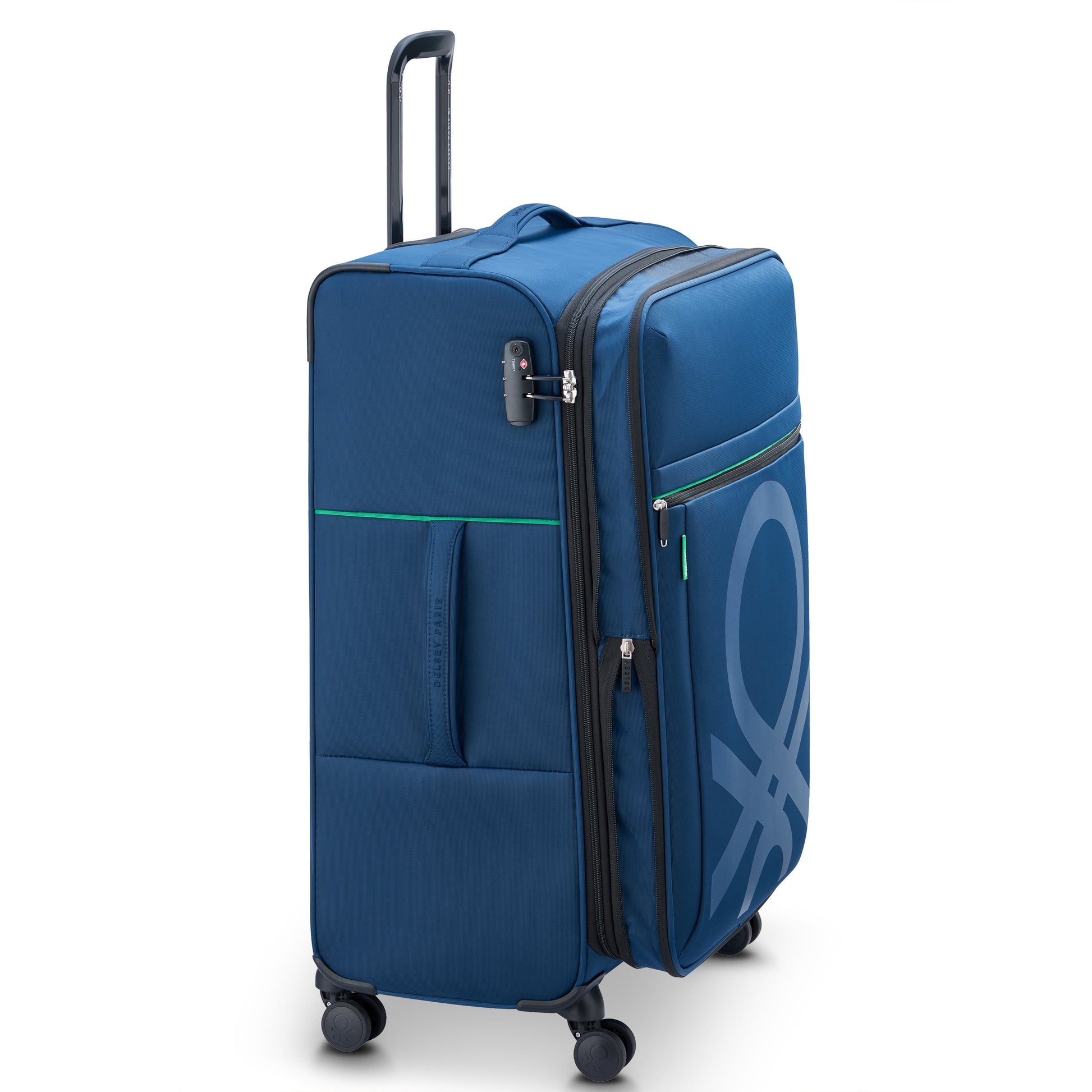 Delsey COLOR BLOCK - L Expandable (76cm) - Navy