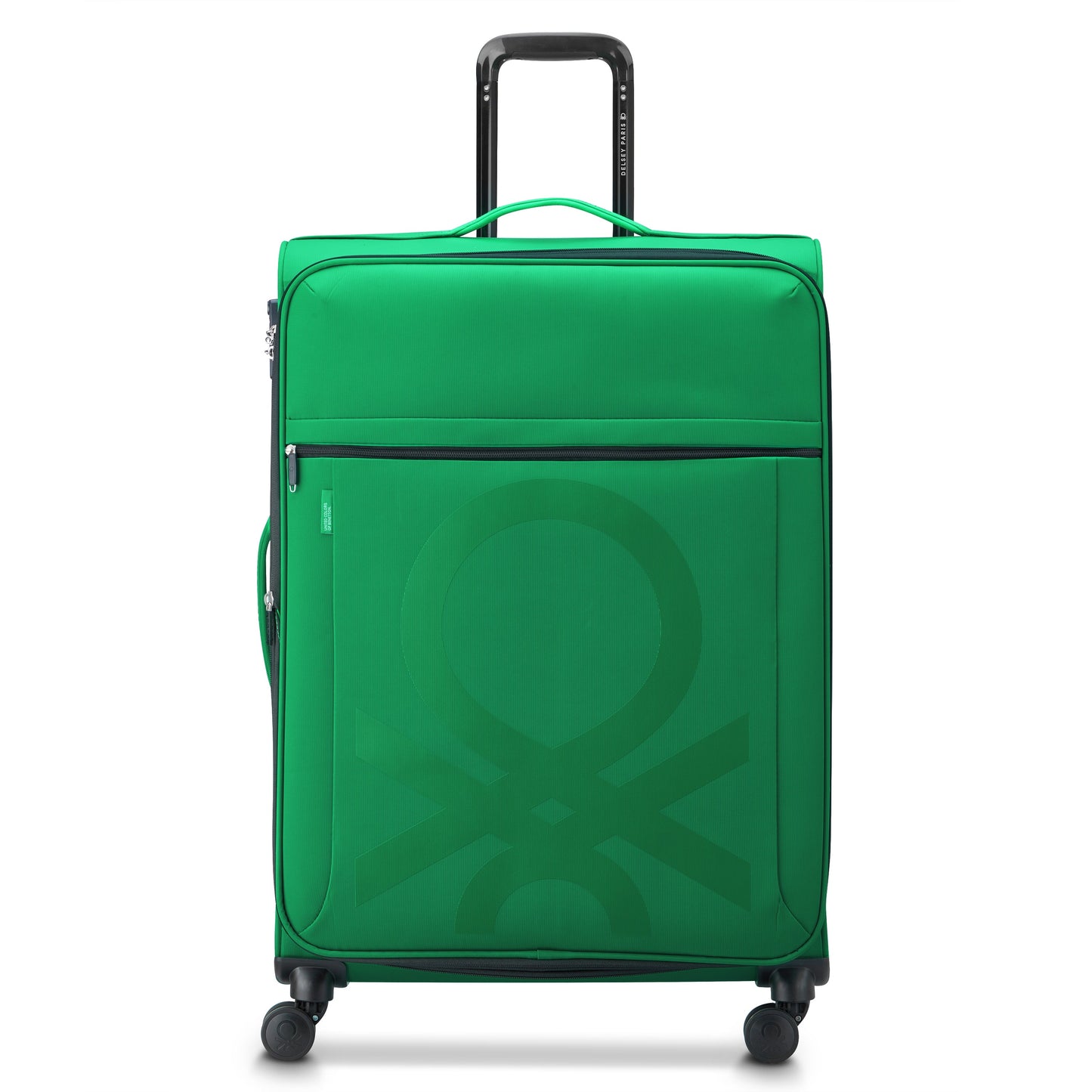 Delsey COLOR BLOCK - L Expandable (76cm) - Green