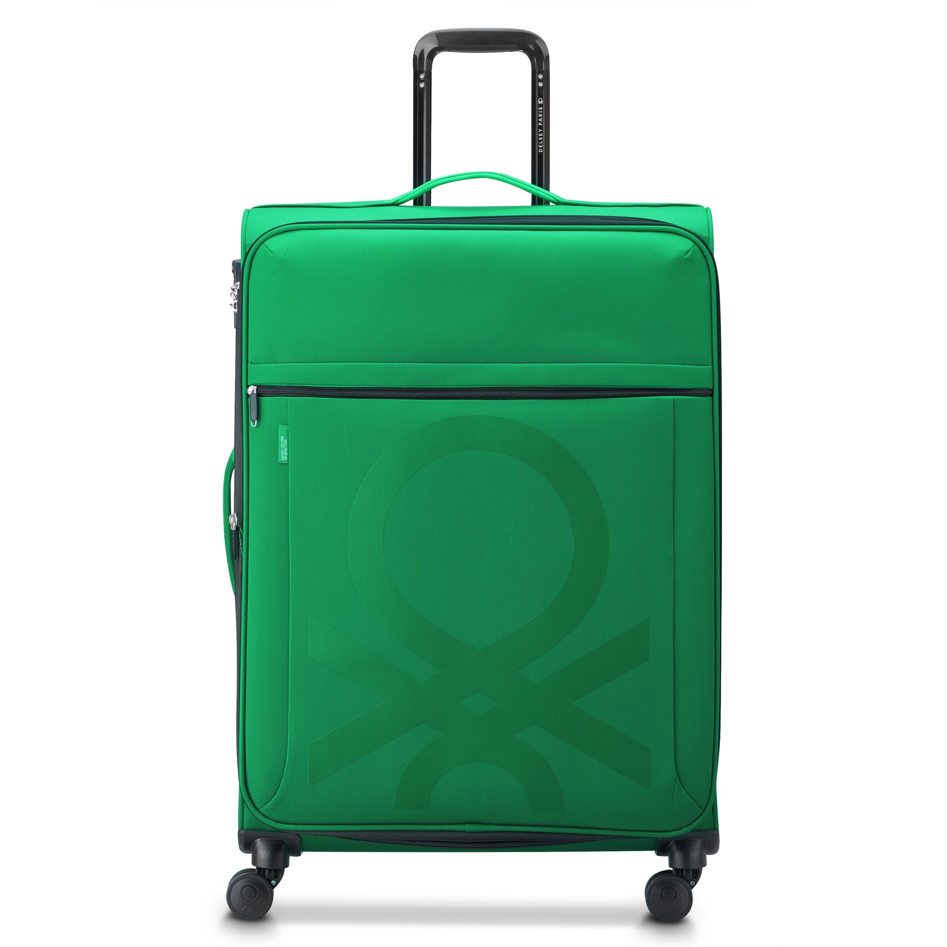Delsey COLOR BLOCK - L Expandable (76cm) - Green