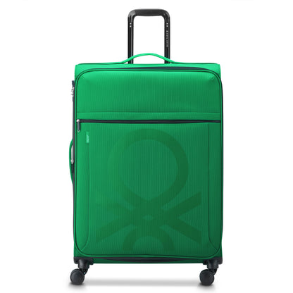 Delsey COLOR BLOCK - L Expandable (76cm) - Green