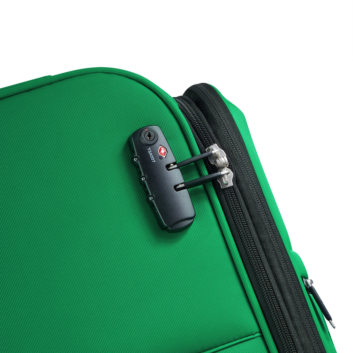 Delsey COLOR BLOCK - L Expandable (76cm) - Green