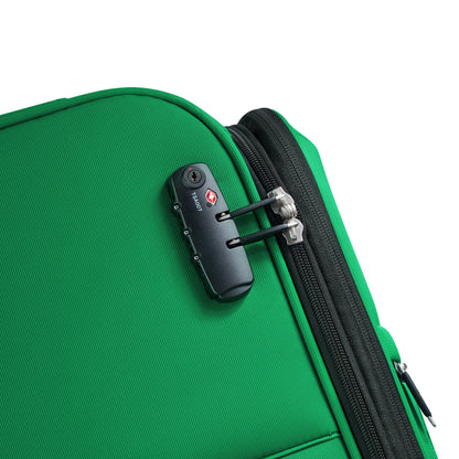 Delsey COLOR BLOCK - L Expandable (76cm) - Green