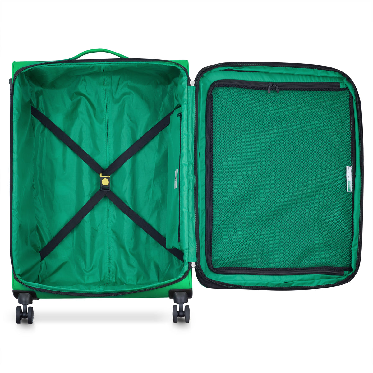 Delsey COLOR BLOCK - L Expandable (76cm) - Green