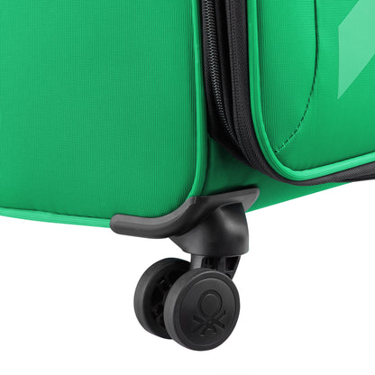 Delsey COLOR BLOCK - L Expandable (76cm) - Green