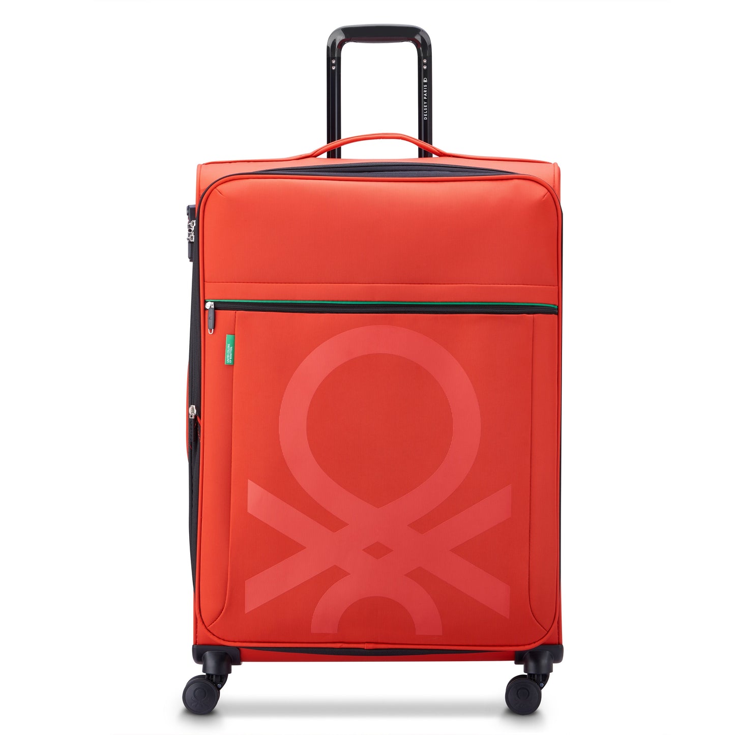 Delsey COLOR BLOCK - L Expandable (76cm) - Red