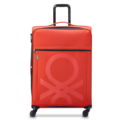 Delsey COLOR BLOCK - L Expandable (76cm) - Red