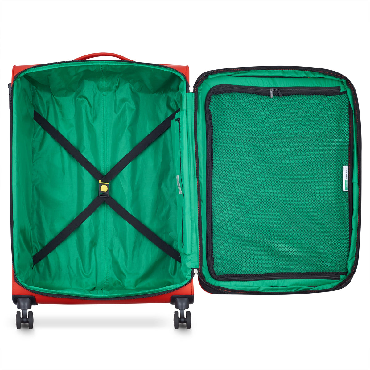 Delsey COLOR BLOCK - L Expandable (76cm) - Red