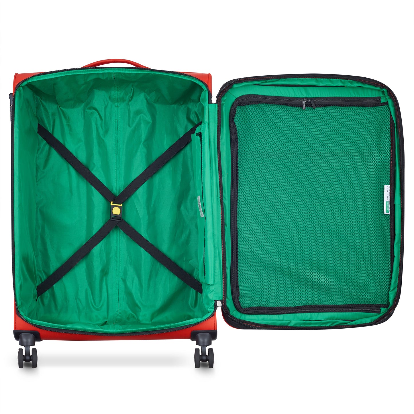 Delsey COLOR BLOCK - L Expandable (76cm) - Red