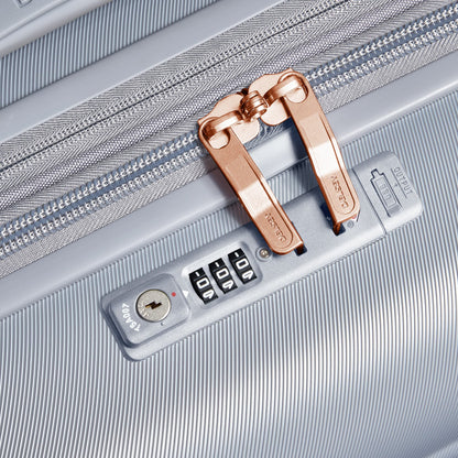 Delsey Cruise 3.0 - Carry-On Plus Expandable Spinner - Platinum