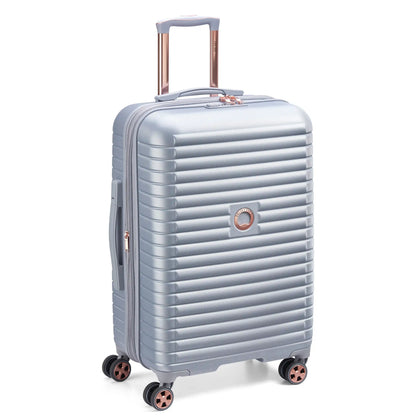 Delsey Cruise 3.0 - Medium Expandable Spinner - Platinum