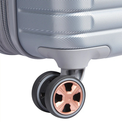 Delsey Cruise 3.0 - Medium Expandable Spinner - Platinum