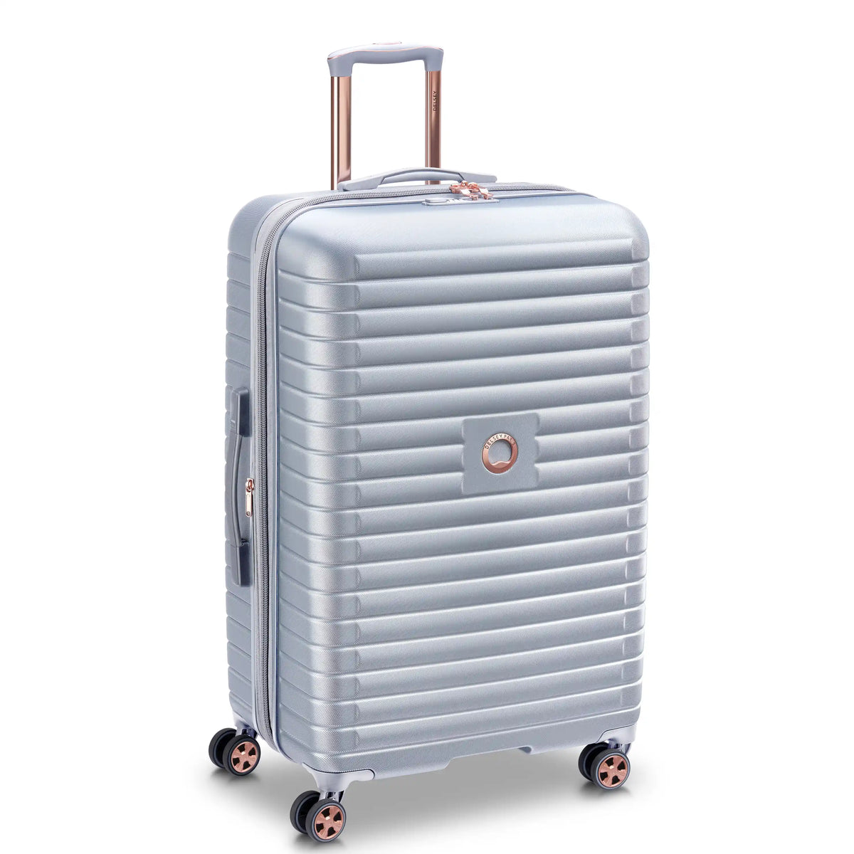 Delsey Cruise 3.0 - Large Expandable Spinner - Platinum