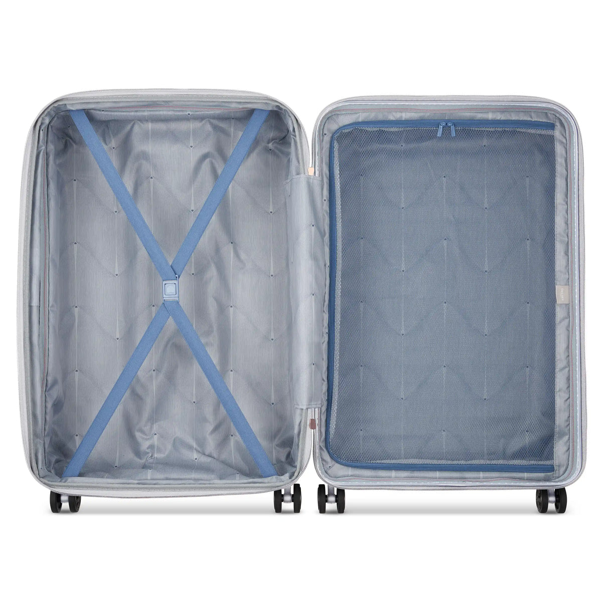 Delsey Cruise 3.0 - Large Expandable Spinner - Platinum