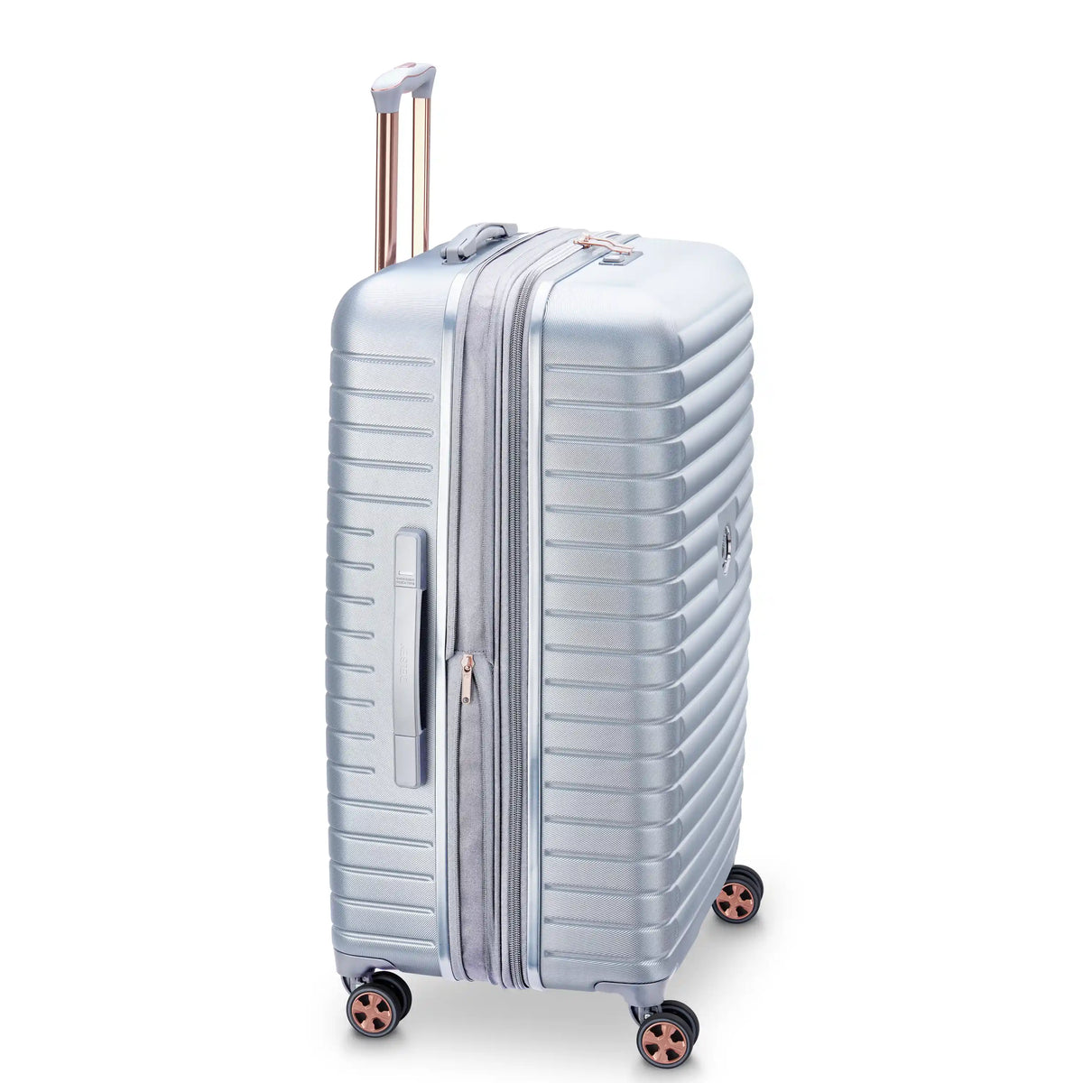 Delsey Cruise 3.0 - Large Expandable Spinner - Platinum