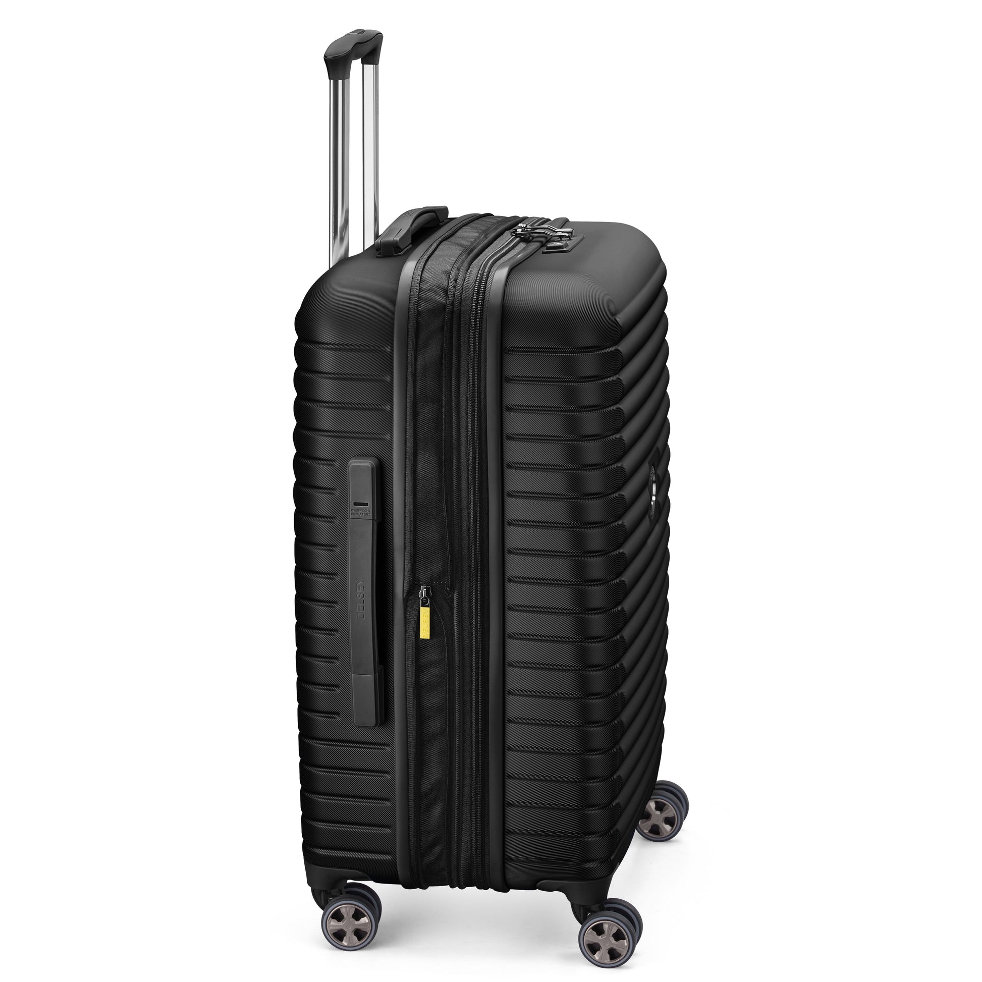 Delsey Cruise 3.0 - Medium Expandable Spinner - Black