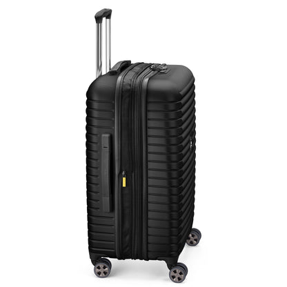 Delsey Cruise 3.0 - Medium Expandable Spinner - Black