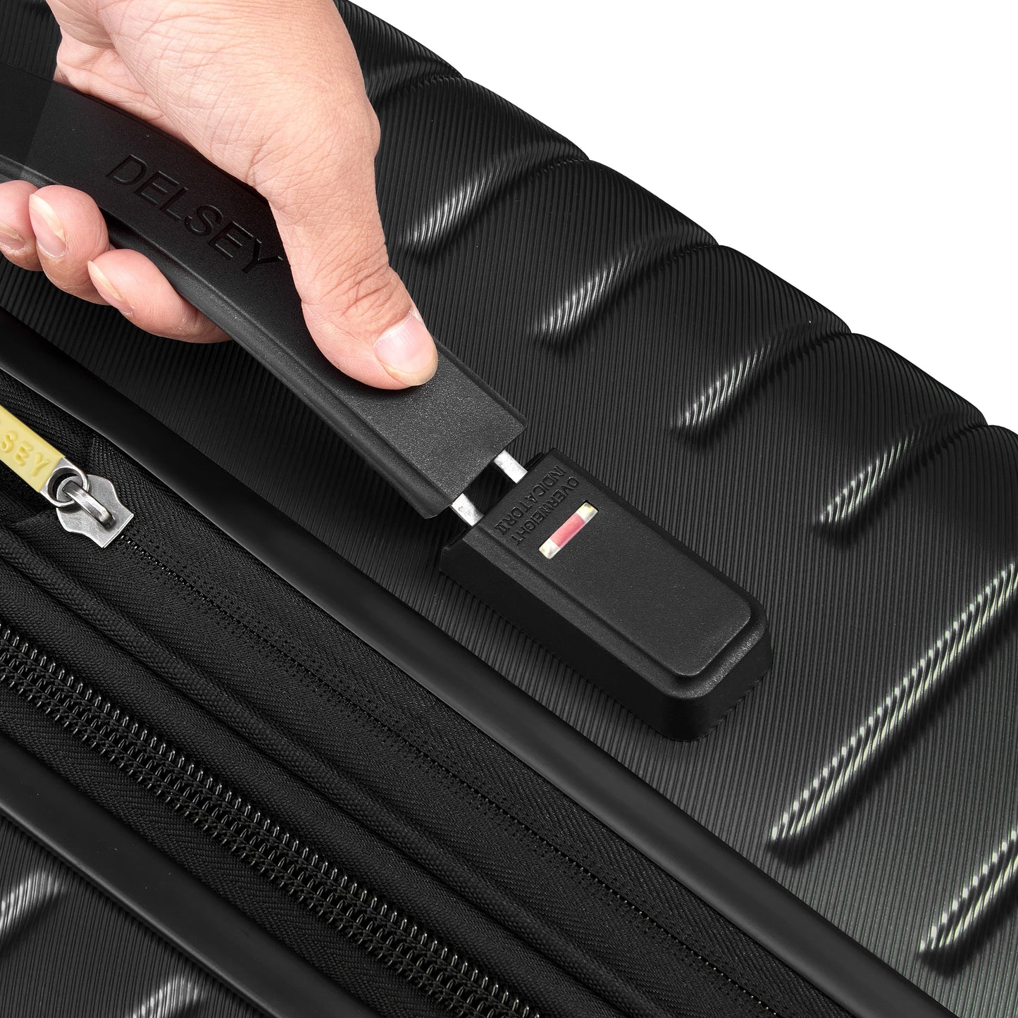 Delsey Cruise 3.0 - Large Expandable Spinner - Black