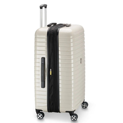 Delsey Cruise 3.0 - Large Expandable Spinner - Ivory