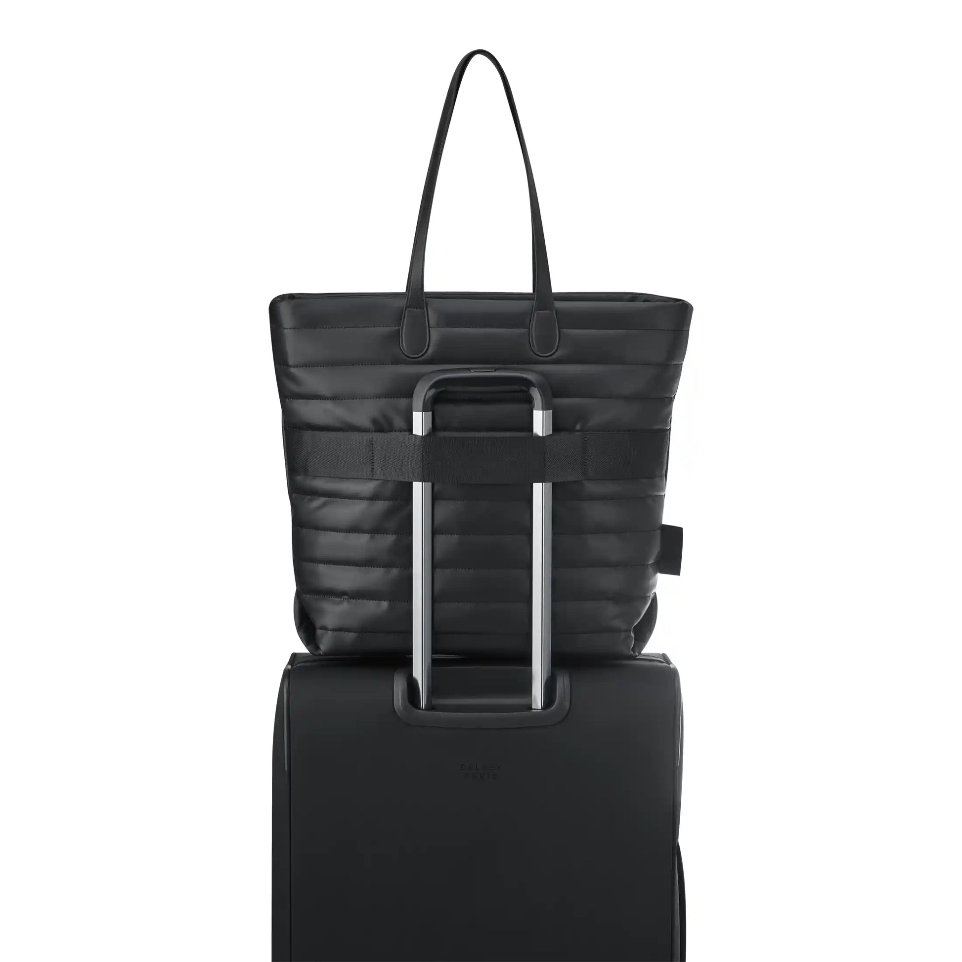 Delsey CRUISE 3.0 - Softside Tote Travel Bag With Laptop Pocket - Black