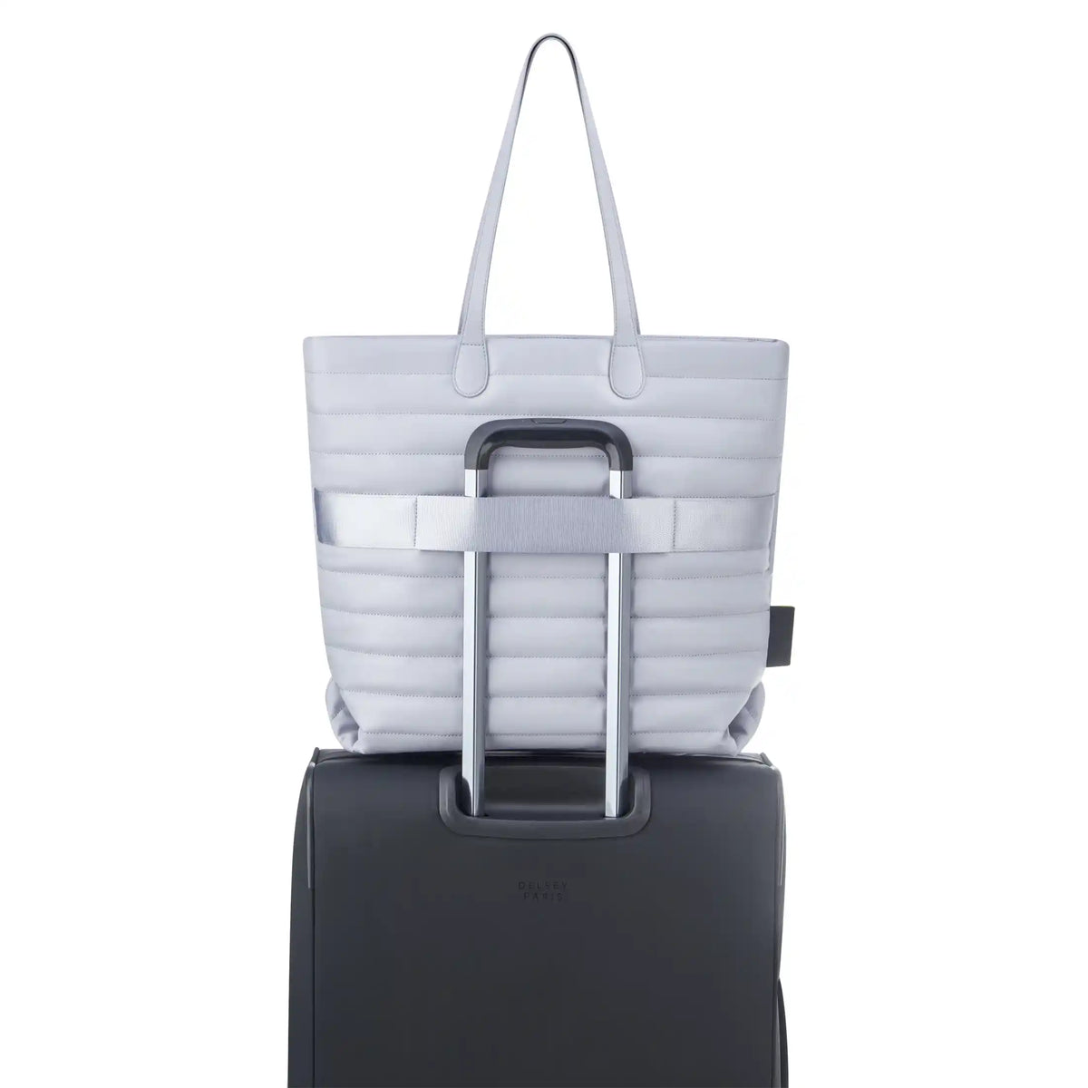 Delsey CRUISE 3.0 - Softside Tote Travel Bag With Laptop Pocket - Platinum