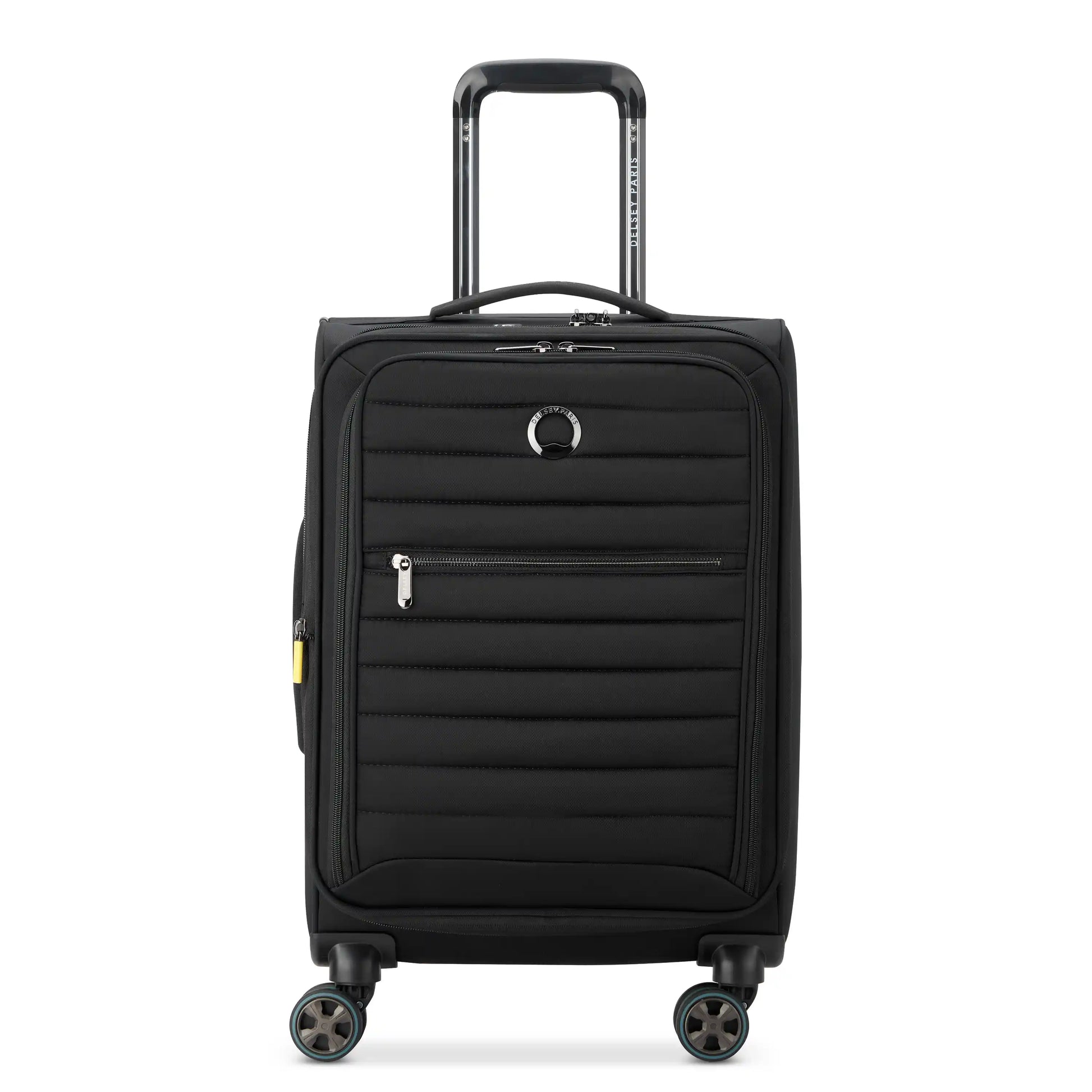 Delsey CRUISE 3.0 - Softside Carry-On Plus Expandable Spinner - Black