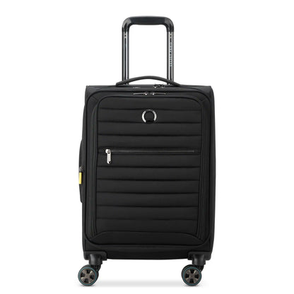 Delsey CRUISE 3.0 - Softside Carry-On Plus Expandable Spinner - Black