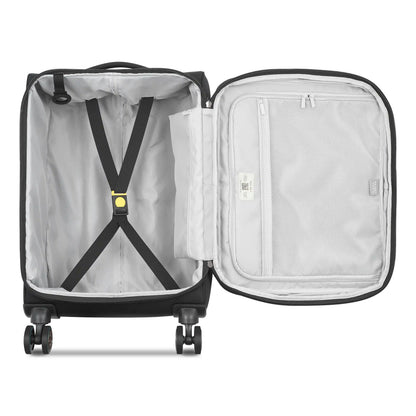 Delsey CRUISE 3.0 - Softside Carry-On Plus Expandable Spinner - Black