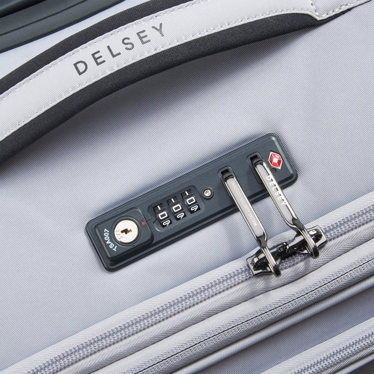 Delsey CRUISE 3.0 - Softside Carry-On Plus Expandable Spinner - Platinum